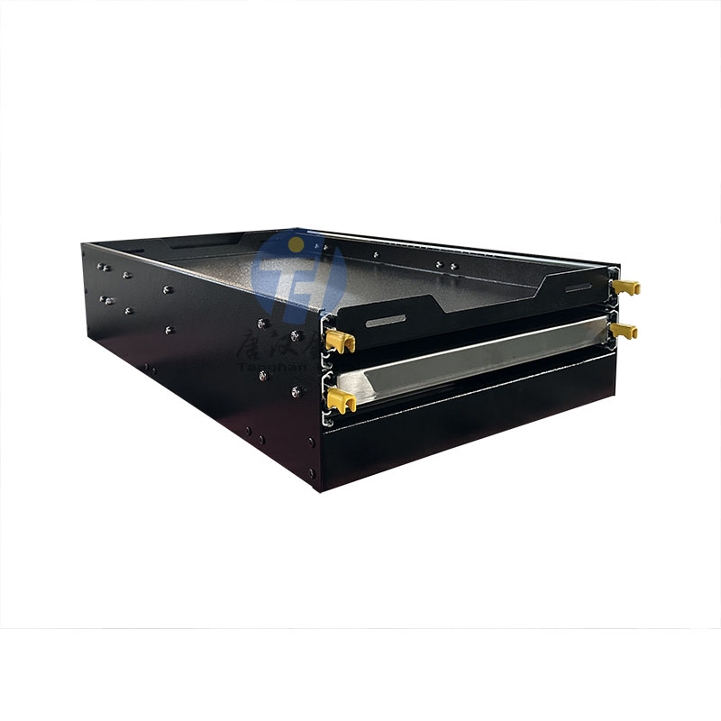 钢制冰箱滑轨带SS304砧板黑色